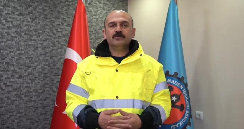 T&uuml;rkiye Maden İş&ccedil;ileri Sendikası Konya ve Havalisi Şube Başkanı Yıldırım