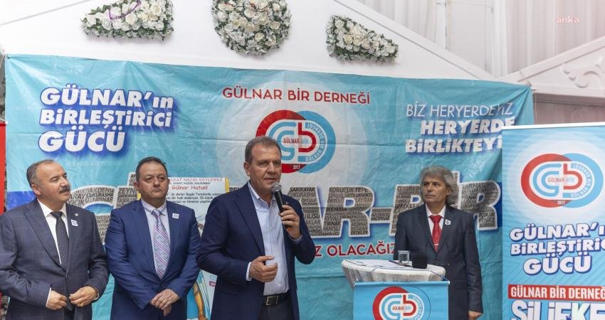 Mersin B&uuml;y&uuml;kşehir Belediye Başkanı Vahap Se&ccedil;er, G&uuml;lnar-Bir Derneği Silifke Temsilciliği