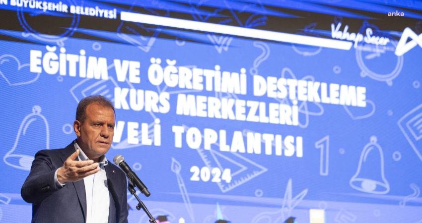 Mersin B&uuml;y&uuml;kşehir Belediye Başkanı Vahap Se&ccedil;er, B&uuml;y&uuml;kşehir tarafından d&uuml;zenlenen &lsquo;Veli