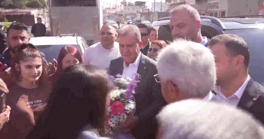 Mersin B&uuml;y&uuml;kşehir Belediye Başkanı Vahap Se&ccedil;er&rsquo;in Yenice Se&ccedil;im Koordinasyon Merkezi