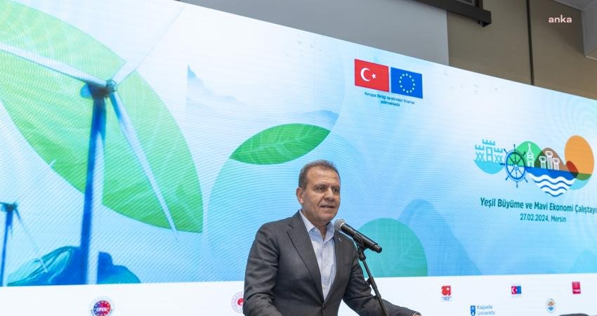 Mersin B&uuml;y&uuml;kşehir Belediye Başkanı Vahap Se&ccedil;er, B&uuml;y&uuml;kşehir ile Avrupa Birliği