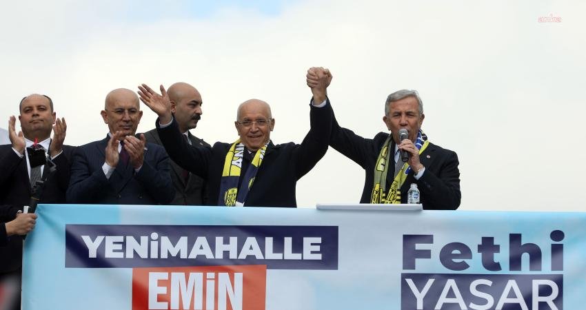 Yenimahalle Belediye Başkanı Fethi Yaşar, “Yaptıklarımız var, yapacaklarımız var. Bütün