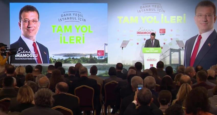 İstanbul Büyükşehir Belediye (İBB) Başkanı Ekrem İmamoğlu, ‘Yeşil İstanbul Proje