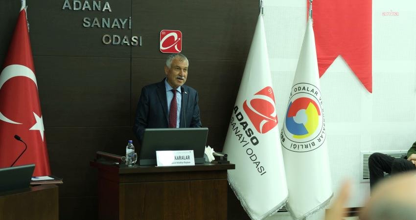 Adana B&uuml;y&uuml;kşehir Belediye Başkanı Zeydan Karalar, Adana Sanayi Odası (ADASO)