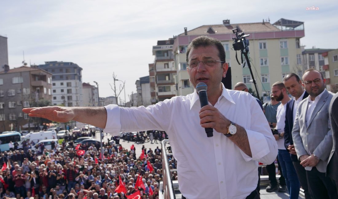İBB Başkanı Ekrem İmamoğlu; CHP’nin Tuzla, Pendik, Kartal ve Maltepe