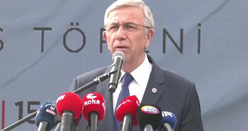 Ankara Büyükşehir Belediye (ABB) Başkanı Mansur Yavaş, yenileme çalışmaları tamamlanan