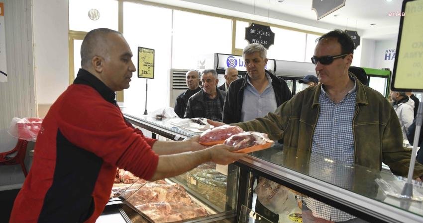 Ankara B&uuml;y&uuml;kşehir Belediyesi’nin Ramazan ayı boyunca s&uuml;recek uygun fiyatlı et