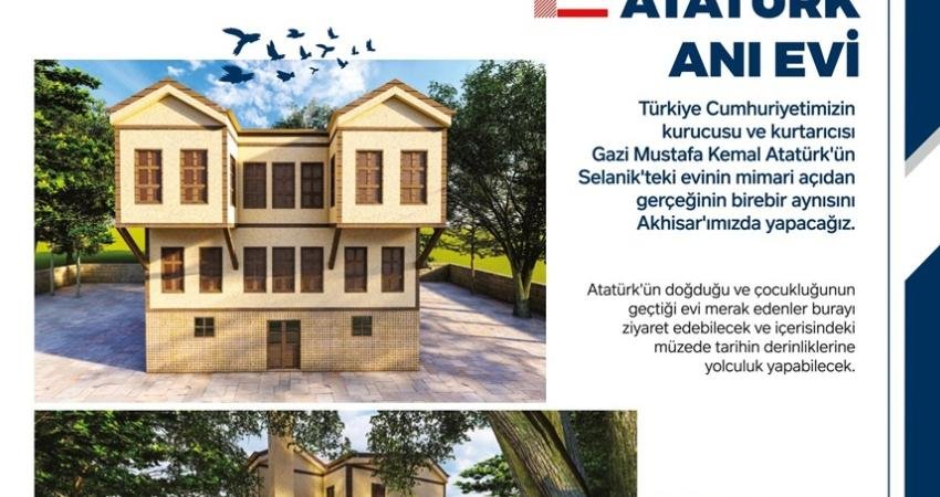 Gazi Mustafa Kemal Atatürk’ün Selanik’te doğup büyüdüğü evin mimari açıdan