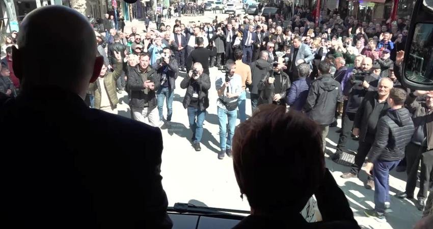 İYİ Parti Genel Başkanı Meral Akşener, &ldquo;Bu se&ccedil;imde esnafımız şunu