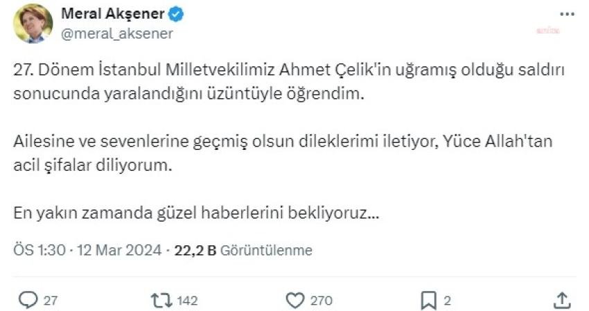 İYİ Parti lideri Meral Akşener ve İYİ Parti S&ouml;zc&uuml;s&uuml; K&uuml;rşad