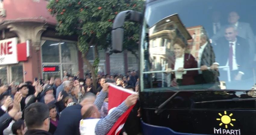 İYİ Parti Genel Başkanı Meral Akşener, Aydın Nazilli’de Cumhurbaşkanı Recep