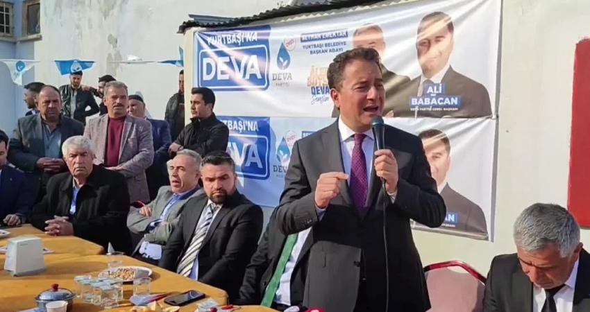 SERRA TAYLAN DEVA Partisi Genel Başkanı Ali Babacan, Elazığ’ın Yurtbaşı