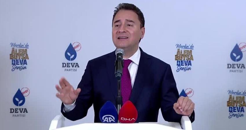 DEVA Partisi Genel Başkanı Ali Babacan, ekonominin durumunu 200 TL&rsquo;lik