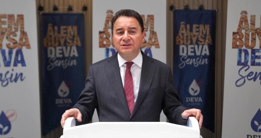 DEVA Partisi Genel Başkanı Ali Babacan, Cumhurbaşkanı Recep Tayyip Erdoğan’ın,