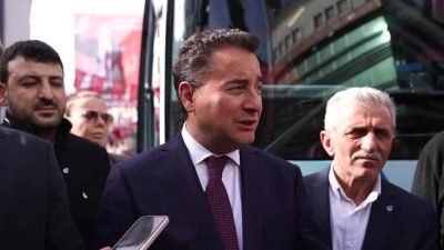 DEVA Partisi Genel Başkanı Ali Babacan, Cumhurbaşkanı Recep Tayyip Erdoğan’ın