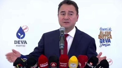 DEVA Partisi Genel Başkanı Ali Babacan, Cumhurbaşkanı ve AKP Genel