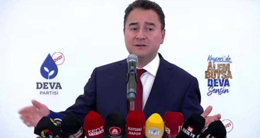 DEVA Partisi Genel Başkanı Ali Babacan, Cumhurbaşkanı ve AKP Genel