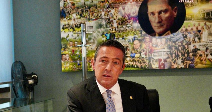 Fenerbah&ccedil;e Kul&uuml;b&uuml; Başkanı Ali Ko&ccedil;, ”Gerekiyorsa bir alt lige ineceğiz.