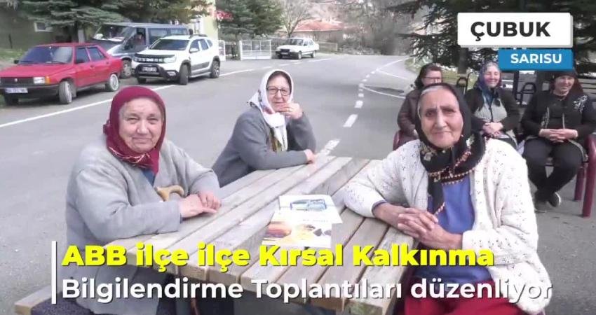 Ankara Büyükşehir Belediyesi’nin ‘Kırsal Kalkınma Bilgilendirme Toplantıları’ Devam Ediyor Ankara Büyükşehir Belediyesi (ABB), Başkentli üreticiye verdiği kırsal destekleri, ‘Kırsal