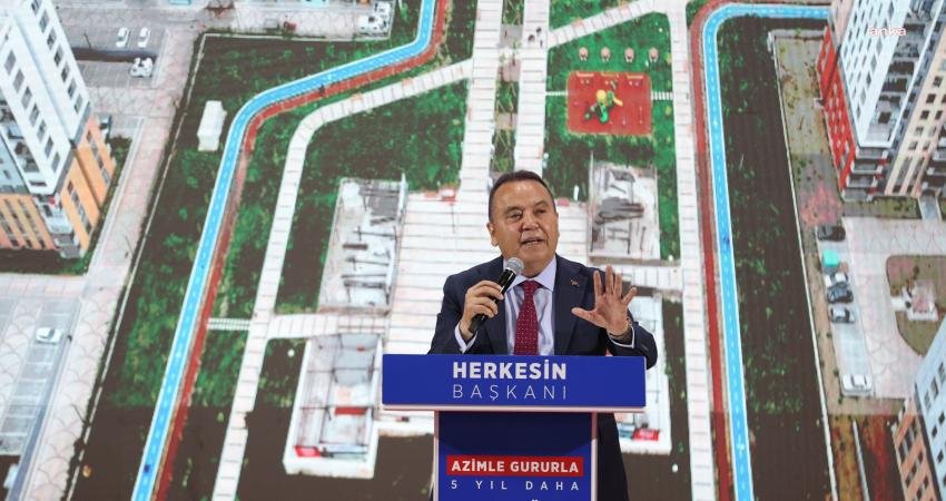 Antalya B&uuml;y&uuml;kşehir Belediye Başkanı Muhittin B&ouml;cek, Kepez ve Santral Mahallesi