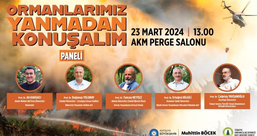 Antalya B&uuml;y&uuml;kşehir Belediyesi, 23 Mart Cumartesi g&uuml;n&uuml; saat 13.00&rsquo;te AKM
