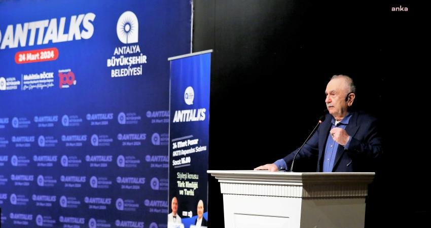 Antalya Büyükşehir Belediyesi’nin ‘Anttalks’ etkinliğinin konuğu eski İstanbul Büyükşehir Belediyesi