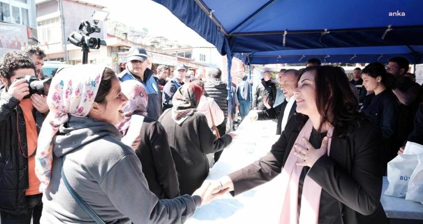 Aydın B&uuml;y&uuml;kşehir Belediye Başkanı &Ouml;zlem &Ccedil;er&ccedil;ioğlu, Bozdoğan il&ccedil;esinde ata tohumlarından