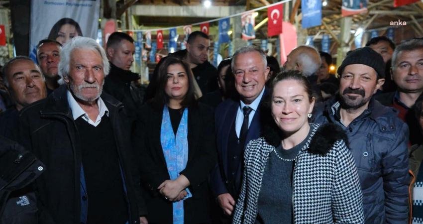 Aydın B&uuml;y&uuml;kşehir Belediye Başkanı &Ouml;zlem &Ccedil;er&ccedil;ioğlu, Karacasu Yaylalı Mahallesi Pazar