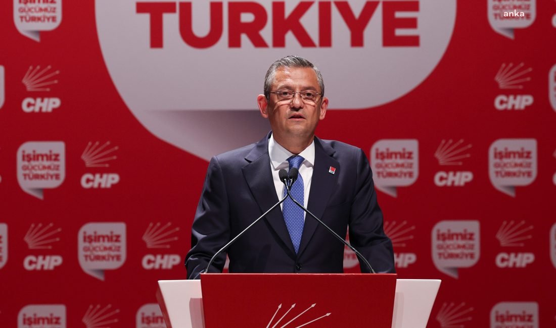 CHP Genel Başkanı Özgür Özel, “Bugün elde ettiğimiz başarının en