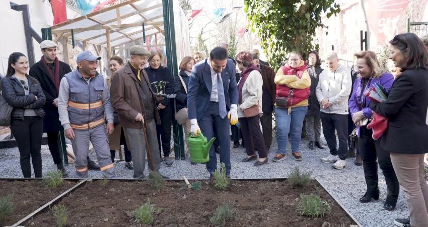 Beşiktaş Belediyesi, Konaklar Mahallesi&rsquo;nde s&uuml;rd&uuml;r&uuml;lebilir bir yaşam hedefiyle hayata ge&ccedil;irilen
