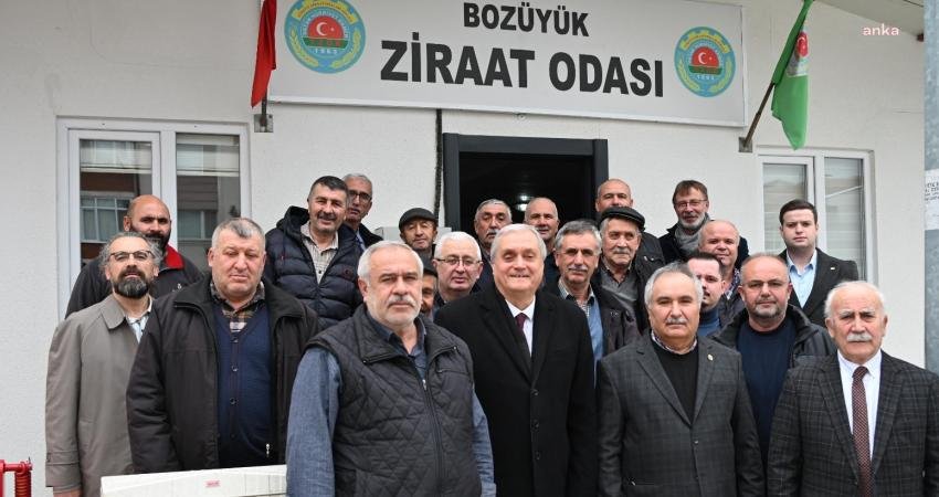 Boz&uuml;y&uuml;k Belediye Başkanı Mehmet Talat Bakkalcıoğlu, kentin &ccedil;eşitli noktalarında kurum