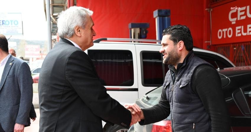 Boz&uuml;y&uuml;k Belediye Başkanı Mehmet Talat Bakkalcıoğlu, Yeni ve Eski Sanayi