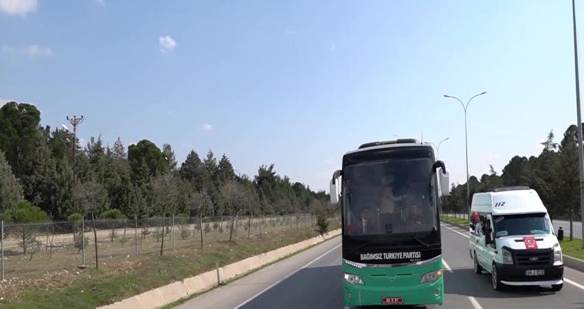 Bağımsız T&uuml;rkiye Partisi (BTP) Genel Başkanı H&uuml;seyin Baş, Kahramanmaraş’ta; “Depremi