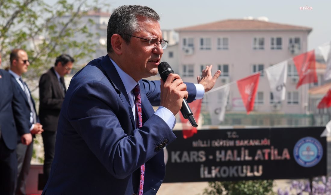 CHP Genel Başkanı Özgür Özel, İzmir Bornova’da; “Bornova ve İzmir