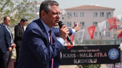 CHP Genel Başkanı Özgür Özel, İzmir Bornova’da; “Bornova ve İzmir