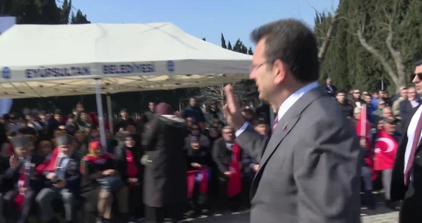 18 Mart &Ccedil;anakkale Zaferi&rsquo;nin 109&rsquo;uncu yıld&ouml;n&uuml;m&uuml; nedeniyle Edirnekapı Şehitliği&rsquo;nde anma