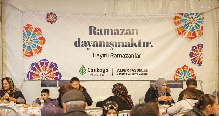 &Ccedil;ankaya Belediyesi, 2014 yılından bu yana Ramazan ayında verdiği iftar