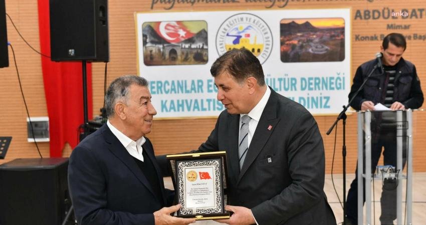 CHP İzmir B&uuml;y&uuml;kşehir Belediye Başkan Adayı Cemil Tugay, hemşehri dernekleriyle
