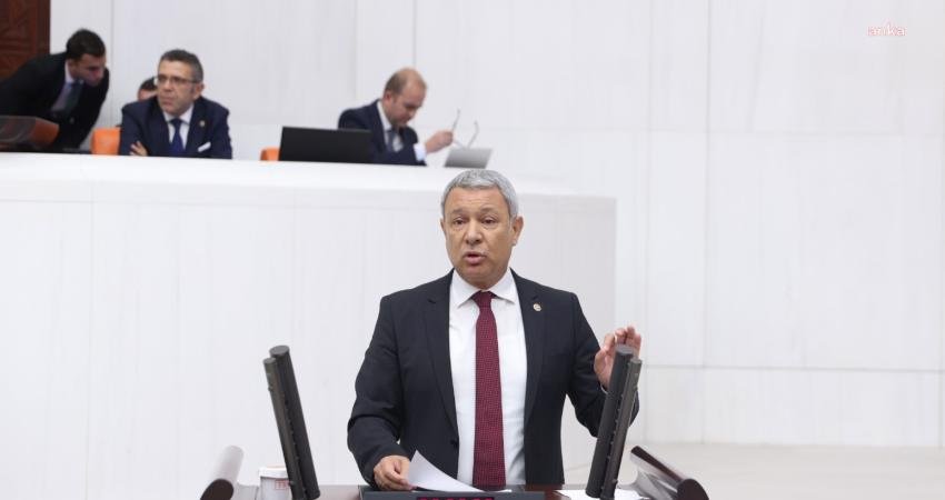 CHP Adana Milletvekili ve TBMM Kit Komisyonu &Uuml;yesi Orhan S&uuml;mer,