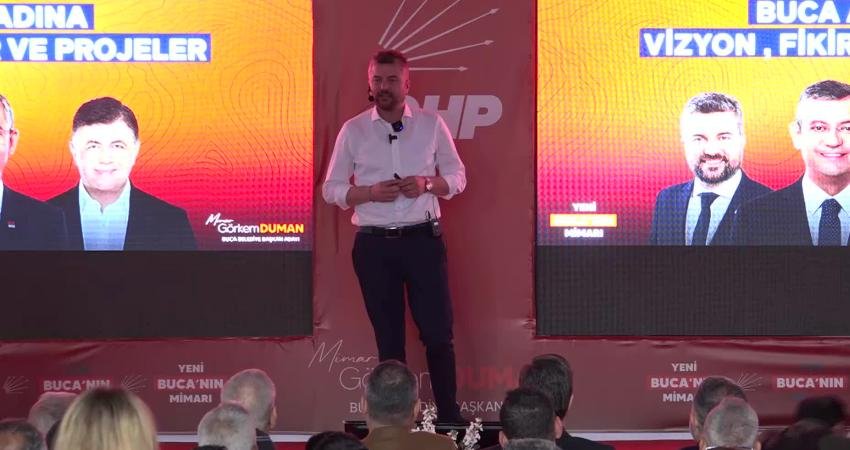 CHP Buca Adayı Görkem Duman Projelerini Anlattı “Önce Buca Öncü Buca” sloganıyla yola çıkan CHP Buca Belediye