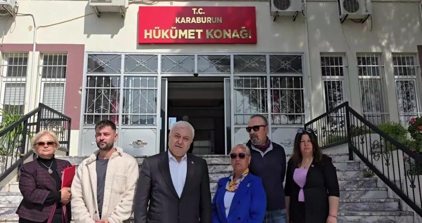 KERİM UĞUR CHP İzmir Milletvekili Tuncay &Ouml;zkan, AKP Karaburun Belediye