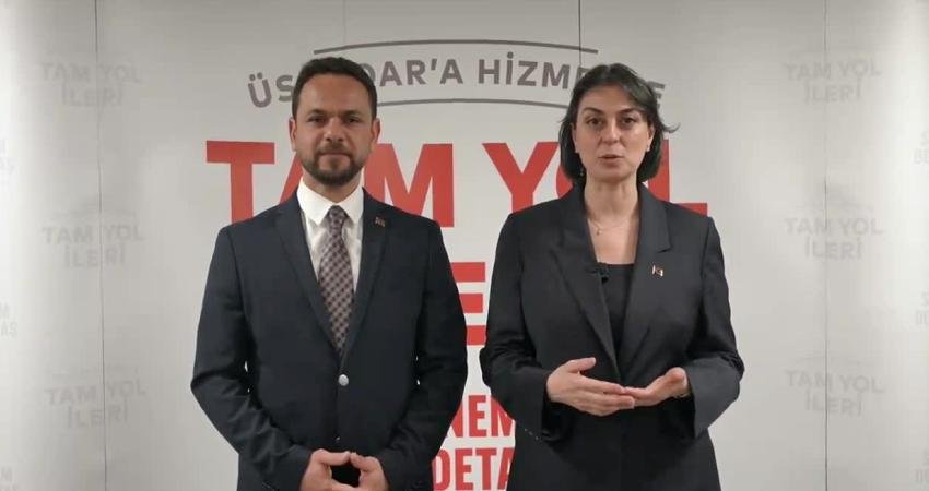 HABER: HAKAN KAYA CHP &Uuml;sk&uuml;dar Belediye Başkan Adayı Sinem Dedetaş,