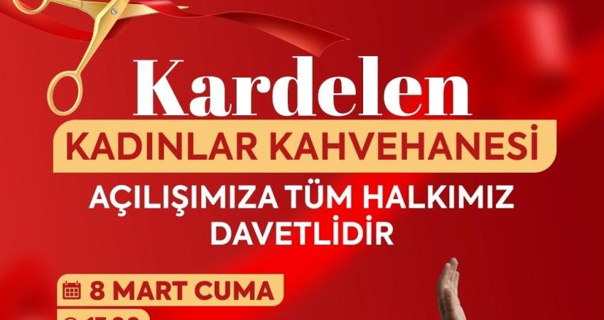 &Ccedil;ine Belediye Başkanı Mehmet Kıvrak, yapımı tamamlanan Kardelen Kadınlar Kahvehanesi’nin