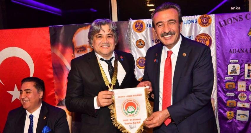 &Ccedil;ukurova Belediye Başkanı Soner &Ccedil;etin, Adana Lions Kul&uuml;b&uuml;&rsquo;n&uuml;n konuğu oldu.