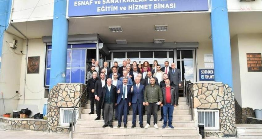 &Ccedil;ukurova Belediye Başkanı Soner &Ccedil;etin, Adana Esnaf ve Sanatkarlar Odaları