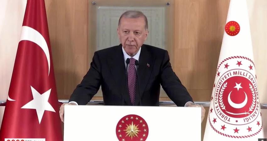 Cumhurbaşkanı Recep Tayyip Erdoğan, “Silahlı insansız hava ara&ccedil;larımızla, kendi &uuml;rettiğimiz