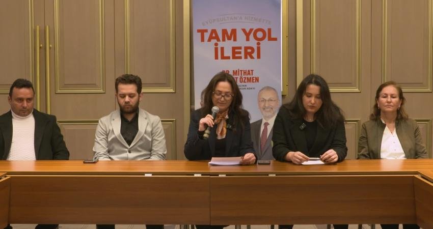 İYİ Parti Eyüpsultan Belediye Meclis Üyesi Adayı Güniz İlayda Keskin,
