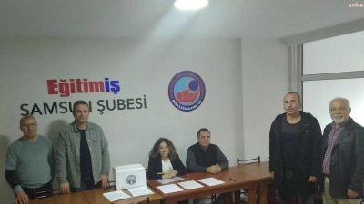 Eğitim İş Samsun Şube Başkanı Onur Gündüz, “Eğitim İş Samsun
