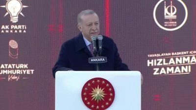Cumhurbaşkanı ve AKP Genel Başkanı Recep Tayyip Erdoğan Ankara’da; “CHP