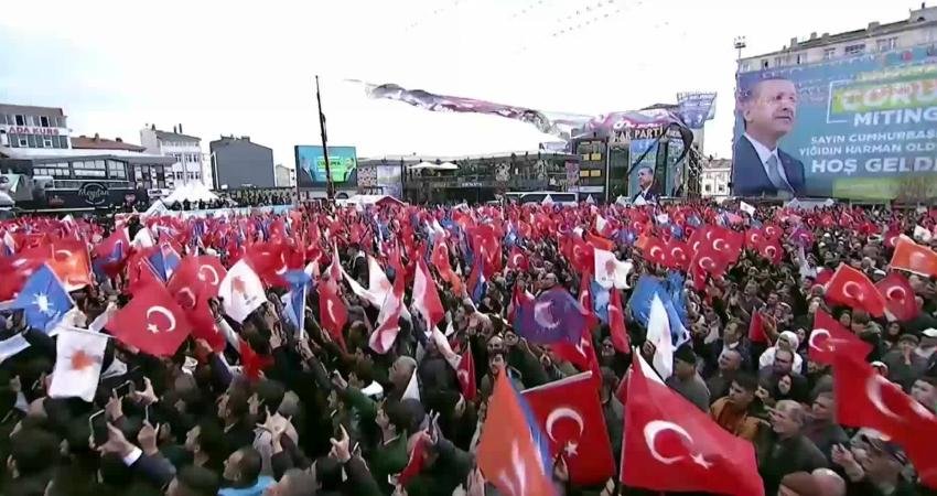 Cumhurbaşkanı Recep Tayyip Erdoğan, Çorum’da; “Çok iyi çalışılmış ekonomi programımız
